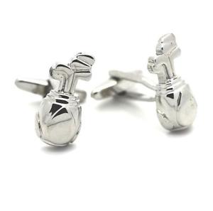 【貨物輸送無料】メンズ付属物― cufflinksゴルフ御徒面子cufflinks golf bag