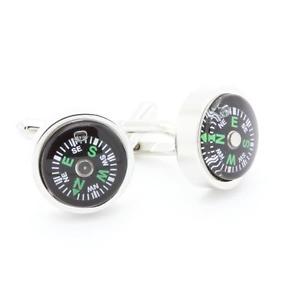 【貨物輸送無料】メンズ付属物― cufflinks羅針盤cufflinks compass