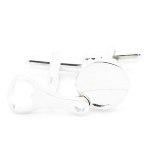 【貨物輸送無料】メンズ付属物― カプセルボトルオープナーcufflinks capsule and bottle opener