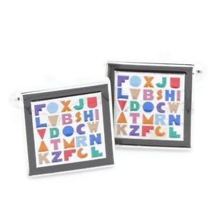 【貨物輸送無料】メンズ付属物― cufflinks英字cufflinks alphabet