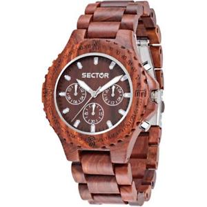 【送料無料】腕時計 ウォッチ セクターorologio uomo sector nature r3253478003 legno multifunzione marrone wood