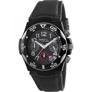 【送料無料】腕時計 ウォッチ クロノペレorologio uomo breil tribe ice ew0285 chrono pelle nero tessuto alluminio