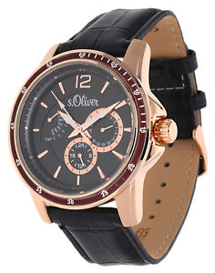 【送料無料】腕時計　ウォッチ　オリバーs oliver seores reloj de pulsera negro so15150lmr