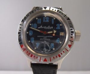 【送料無料】腕時計　ウォッチ　ビンテージロシアクロックj953 vintage ruso poljot boctok amfibija 200m reloj nutico automatic
