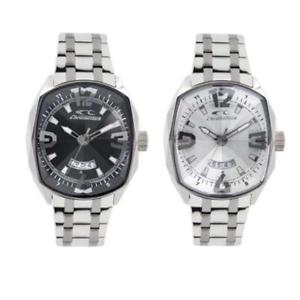 【送料無料】腕時計　ウォッチ　ネロシルバーコレクションorologio uomo chronotech force bracciale acciaio nero silver collection dd