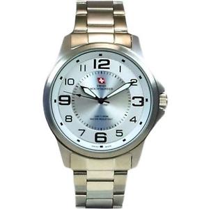 【送料無料】腕時計　ウォッチ　スイスｍ？アラームsuizo alpinista 100m resistente al agua, esfera blanca hombres s reloj smw001
