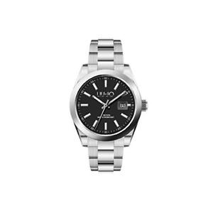 【送料無料】腕時計　ウォッチ　リュジョクロックブラックステンレススチールサブreloj de hombre liu jo luxury tlj1188 acero inoxidable negro sub 50mt nuevo