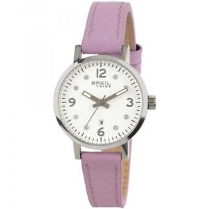 【送料無料】腕時計　ウォッチ　ドナリッツィビアンコorologio donna breil tribe ritzy ew0314 pelle lilla glicine swaroski bianco