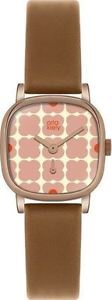 【送料無料】腕時計　ウォッチ　サンタチェチリアローザレザーストラップnuevo reloj de orla kiely ok2056 santa cecilia rosa flowerytan correa de cuero mujeres rrp 115
