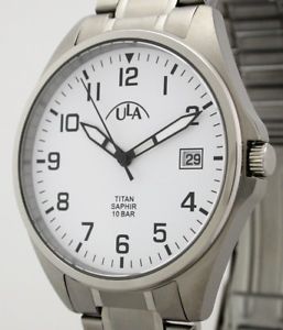 【送料無料】腕時計　ウォッチ　ラタイタンユーロula volltitansaphirglas herrenuhr neu 10 atm wr uvp* 79,90 eur 18,446円
