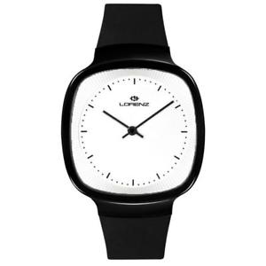 【送料無料】腕時計　ウォッチ　ベラペレネロビアンコスイスorologio lorenz vigorelli 26611 vera pelle nero bianco swiss made limited