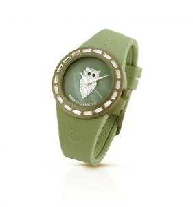 【送料無料】腕時計 ウォッチ ロベルトオマーンシリコンヴェルデorologio roberto giannotti misteri della notte omn161 civetta silicone verde