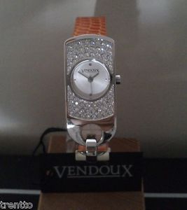 【送料無料】腕時計　ウォッチ　アラームスワロフスキースチールウォッチreloj vendoux mujer acero swarovski ls11930 womens steel leather watch uhr