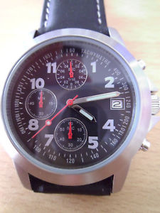 【送料無料】腕時計　ウォッチ　クロノグラフlacobeobachtungsuhr con chronograph 19,485円