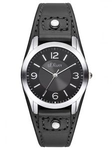 【送料無料】腕時計　ウォッチ　オリバーブラックレザーブレスレットファッションs oliver fantastico so2945lq con negros pulsera de cuero de moda reloj women