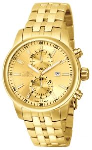 【送料無料】腕時計　ウォッチ　クロノグラフステンレススチールアラームinvicta hombres specialty crongrafo de cuarzo acero inoxidable 100m reloj 0253