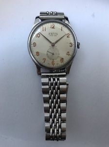 【送料無料】腕時計　ウォッチ　ステンレススチールスイスビンテージastin mod 29, all stainless steel, swiss made, manual winding, vintage