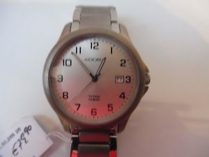 【送料無料】腕時計　ウォッチ　ベラチタニウム__ bella reloj de pulsera __ adora titanio __ nuevo __｜hokushin