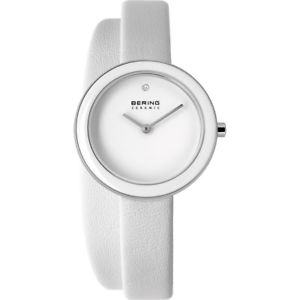 【送料無料】腕時計　ウォッチ　ベーリングレディクロックブレスレットレザースリムセラミックbering seora reloj reloj pulsera slim ceramic 33128854 cuero