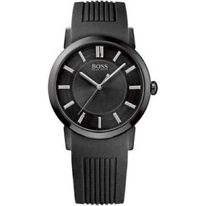 【送料無料】腕時計　ウォッチ　シリコンオリジナルヒューゴボスhugo boss para hombre reloj negro negro 1512954 silicona nueva y original caja original