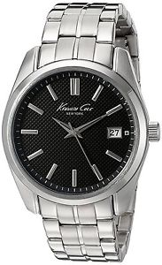 【送料無料】腕時計　ウォッチ　ケネスブレスレットグアーガムkenneth cole kc10024356 para caballero pulsera fecha reloj con cuadrante gris 2yr guar rrp 9500