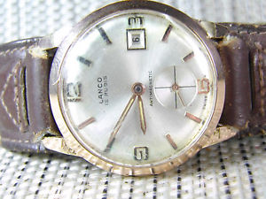 【送料無料】腕時計　ウォッチ　シリアルoriginal lanco militar n de serie chapado en oro de 1957 funciona lote watches｜hokushin