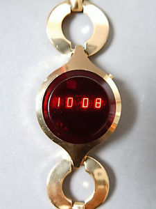 【送料無料】腕時計　ウォッチ　テキサスインスツルメンツビンテージレディースアラームvintage texas instruments 70s 70er damas seora led watch reloj