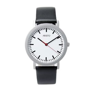 【送料無料】腕時計　ウォッチ　aristo 3h03, bahnhofsuhr, quarz｜hokushin 20,235円