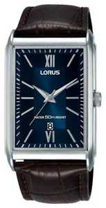 【送料無料】腕時計 ウォッチ ストラップjxlorus reloj rectangular para hombre correa de cuero rh911jx9 relojes|hokushin