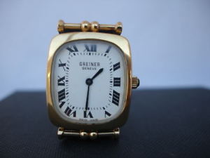 【送料無料】腕時計 ウォッチ ゴールドスイスロープreloj pulsera greiner baado en oro suiza aos 60 cuerda mujer 17 gemas|hokushin