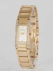 【送料無料】腕時計　ウォッチ　アラームスチールスチールゴールドウォッチreloj vendoux mujer acero dorado md13120 womens steel gold watch uhr 3 atm｜hokushin 19,156円