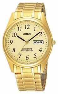 【送料無料】腕時計 ウォッチ ブレスレットlorus chapado en oro pulsera de expansin rxn98ax9 relojes|hokushin