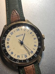【送料無料】腕時計 ウォッチ ソカルボーネインナーベゼルraketa ussr 24h miniere carbone 40x42 mm rotating inner bezel|hokushin