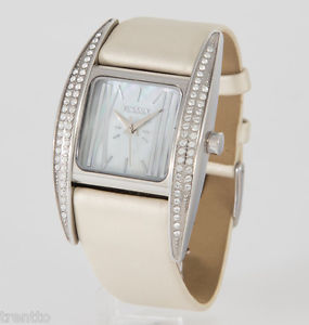 【送料無料】腕時計 ウォッチ アラームスワロフスキースチールウォッチreloj vendoux mujer acero swarovski ls14315 womens steel leather watch uhr|hokushin