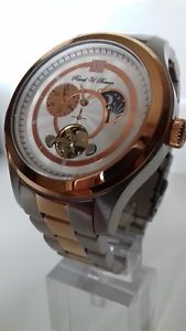 【送料無料】腕時計 ウォッチ ラウルorologio raul ubraun automatico fase lunare|hokushin