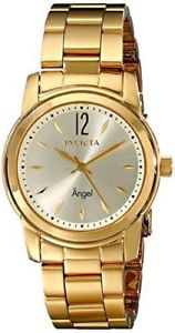 【送料無料】腕時計 ウォッチ ゴールデンハンドクォーツエリア17420 invicta 38mm mujer ngel cuarzo 3 mano dorado esfera reloj|hokushin