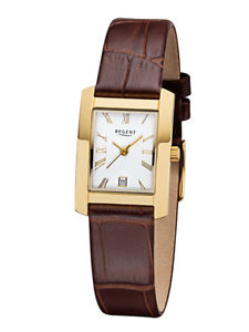 【送料無料】腕時計 ウォッチ リージェントレディースステンレススチールregent seoras reloj de pulsera acero inoxidable 76604510 cuero f1069|hokushin