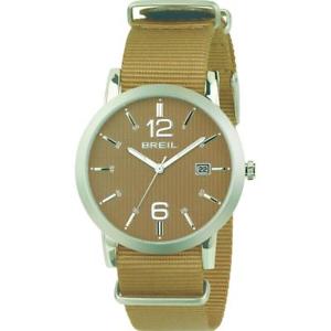 【送料無料】腕時計 ウォッチ オリーブグリーンサブメートルorologio uomo breil momento tw1457 tessuto verde oliva sub 50mt|hokushin