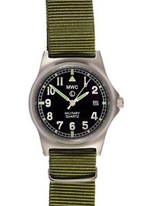 【送料無料】腕時計 ウォッチ ウォッチオリーブグリーンストラップミリタリークオーツicial mwc g10lm watch olive green strap 50m water proof military quartz g1098|hokushin