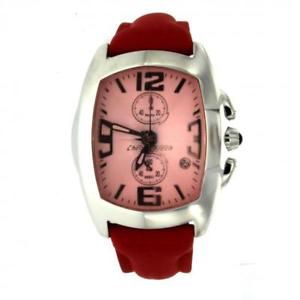 【送料無料】腕時計 ウォッチ クロノペレロッサorologio chronotech prisma revolution ct7587m04 chrono pelle rosso rosa|hokushin