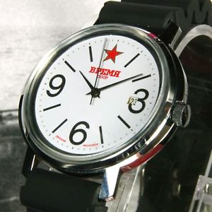 【送料無料】腕時計　ウォッチ　ビンテージロシアソタグイギリスnuevo anuncioreloj de pulsera vremyavremia vintage rusosovitico, nuevo con etiquetas, vendedor del reino un｜hokushin