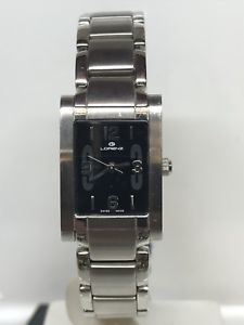 【送料無料】腕時計　ウォッチ　アラームスイスreloj lorenz swiss made lady 28x19 mm negro gran descuento nuevo