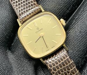 【送料無料】腕時計　ウォッチ　ヴィンテージアラームハンドマニュアルワインディングnos nuevo cyma vintage watch reloj 21,7 mm hand manual winding 20,985円