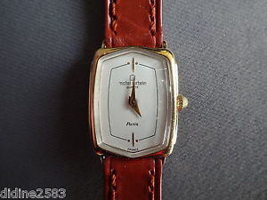 【送料無料】腕時計 ウォッチ ミッシェルフランスブレスレットマロンファムレディーウォッチmichel herbelin france montre bracelet cuir marron pl or femme lady woman watch|hokushin
