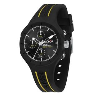 【送料無料】腕時計　ウォッチ　セクターシリコンサブメートルorologio sector speed r3251514004 multifunzione silicone nero giallo sub 100mt｜hokushin
