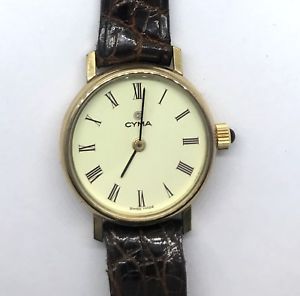 【送料無料】腕時計　ウォッチ　ルロクルライムウォッチアラームnos nuevo cyma le locle cal cyma 13 watch hand manual winding reloj 24 mm mag2