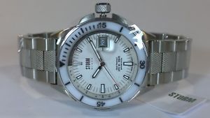 【送料無料】腕時計　ウォッチ　セラミックベゼルstorm para hombre de cuarzo reloj negro de aquatec de cermica blanco bisel totalmente nuevo pvp 239