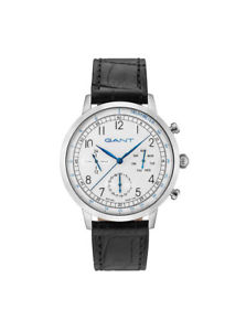 【送料無料】腕時計　ウォッチ　アラームアナログタコメーターブラックレザーgant reloj hombre calverton w71203 anlogo multi funcin,taqumetro cuero negro｜hokushin