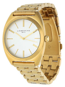【送料無料】腕時計　ウォッチ　ベルリンレディアラームゴールドブレスレットliebeskind berlin seora reloj pulsera de oro lt0002mq