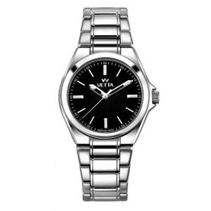 【送料無料】腕時計　ウォッチ　アラームフォルクスワーゲンステンレススチールブレスレットブラッククラシックメートルreloj mujer vetta st tropez vw0132 pulsera acero negro clsico 100mt 23,345円